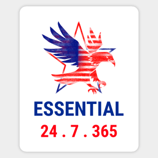 Essential 24.7.365 (Eagle) Sticker